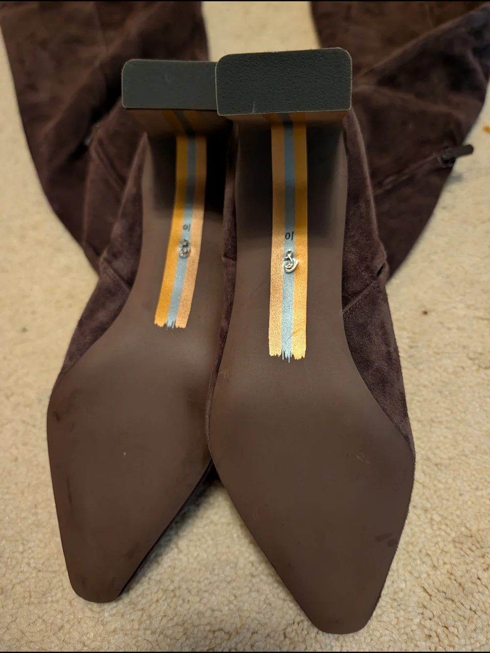 Sam Edelman Shea Over The Knee Suede Boots